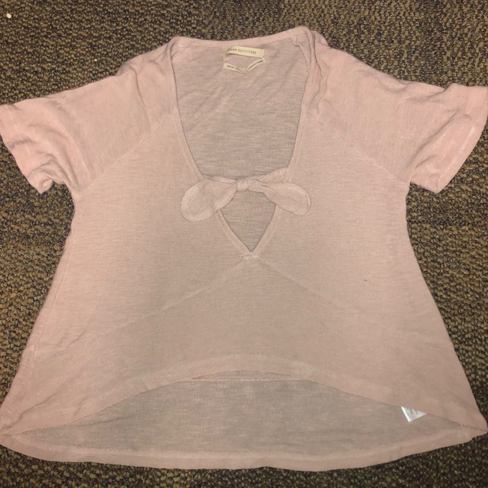 Urban Outfitters Pink Crop Top